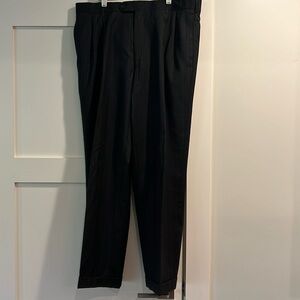 Men's 37" JoS A Bank pinstripe Wool slacks